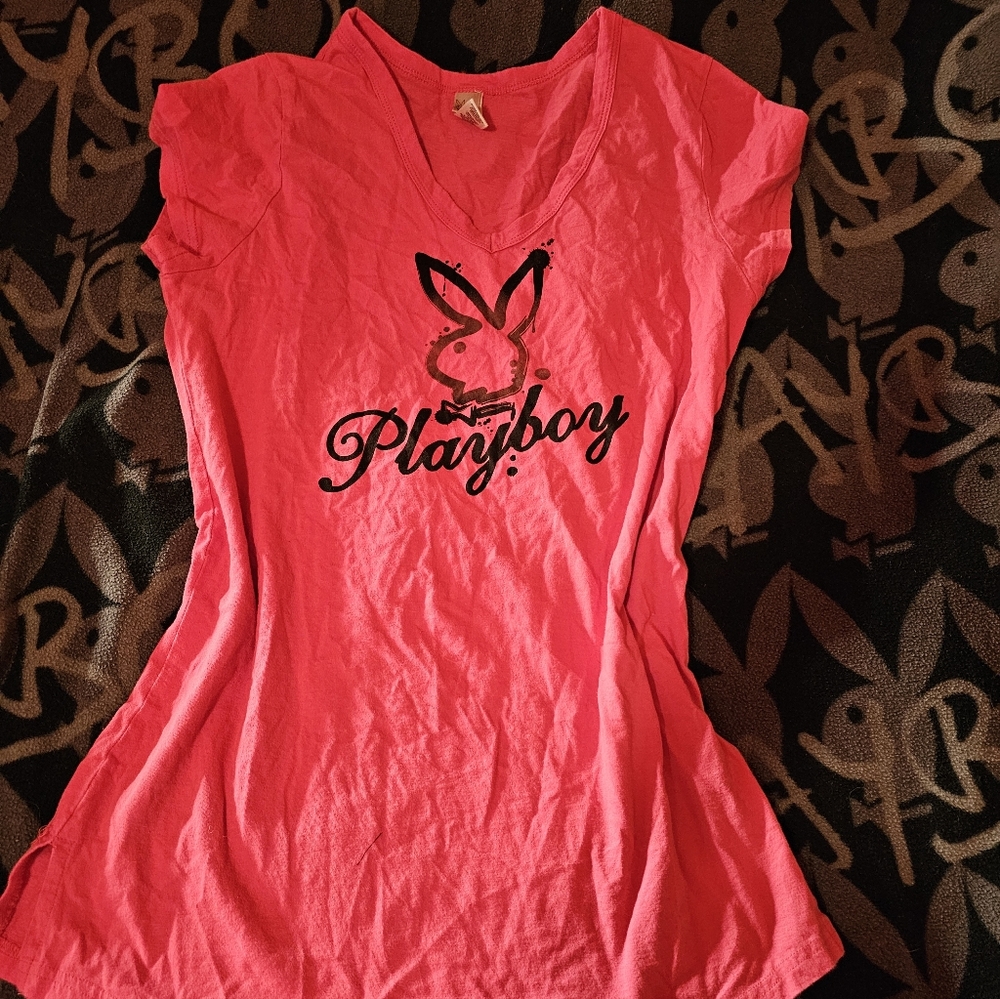 Y2k Playboy shirt